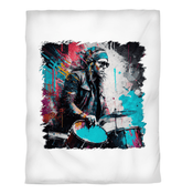 Blasting The Beats Out Duvet Cover - Beyond T-shirts